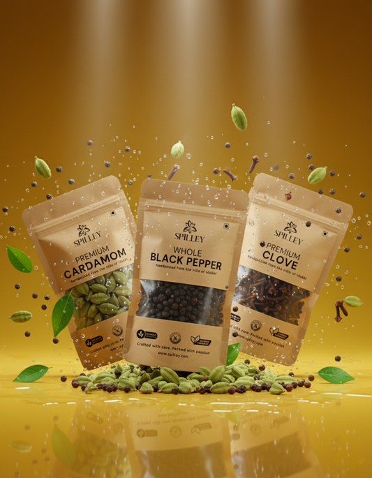 Spilley Diwali Spice Trio – 20% OFF on Kerala’s Finest Spices